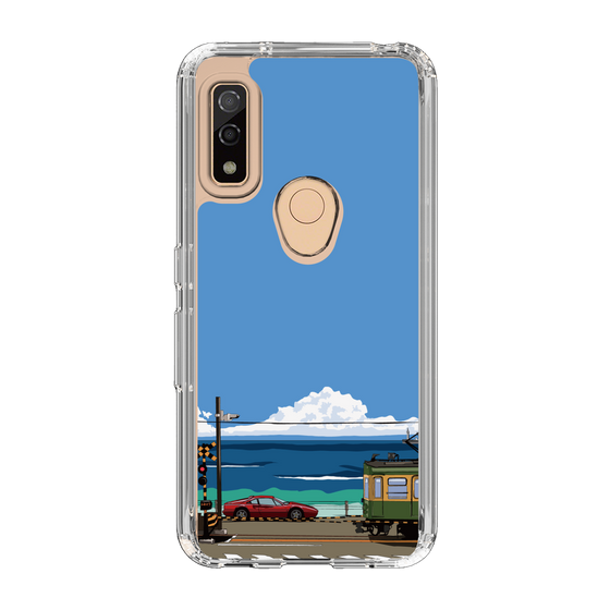 Slim Protection Case［ Studio Alec Shonan Story - Enoden and Ferrari 328GT ］