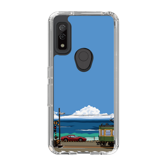Slim Protection Case［ Studio Alec Shonan Story - Enoden and Ferrari 328GT ］