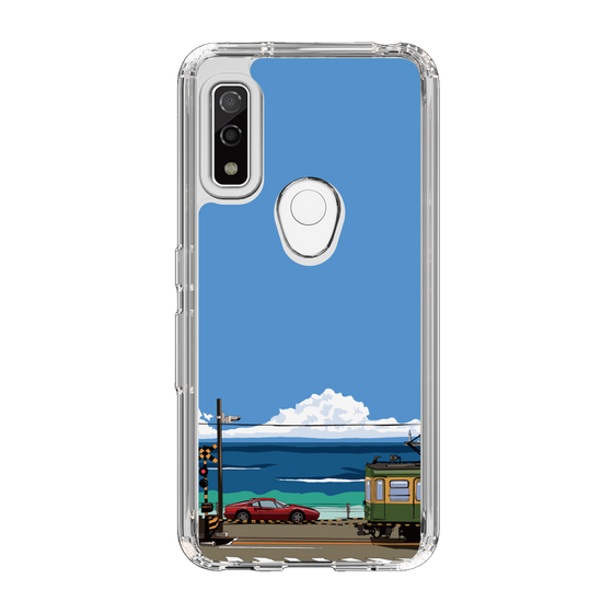 Slim Protection Case［ Studio Alec Shonan Story - Enoden and Ferrari 328GT ］
