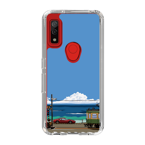 Slim Protection Case［ Studio Alec Shonan Story - Enoden and Ferrari 328GT ］
