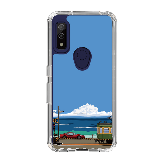 Slim Protection Case［ Studio Alec Shonan Story - Enoden and Ferrari 328GT ］