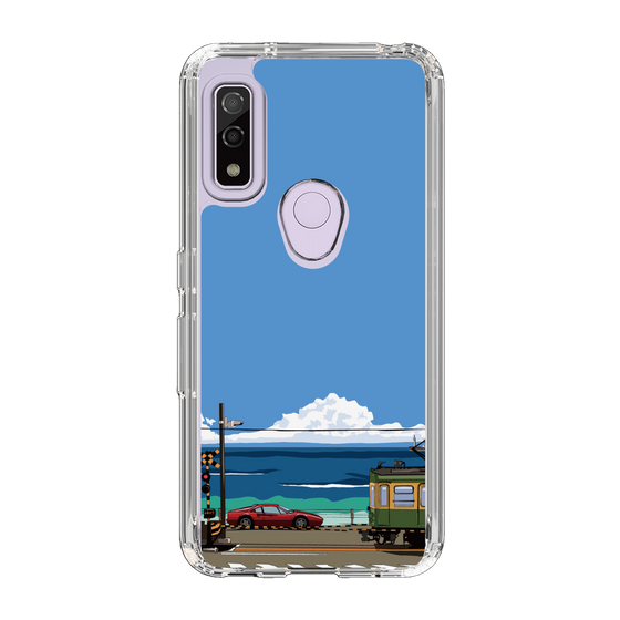 Slim Protection Case［ Studio Alec Shonan Story - Enoden and Ferrari 328GT ］