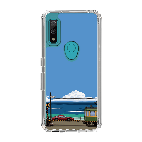 Slim Protection Case［ Studio Alec Shonan Story - Enoden and Ferrari 328GT ］