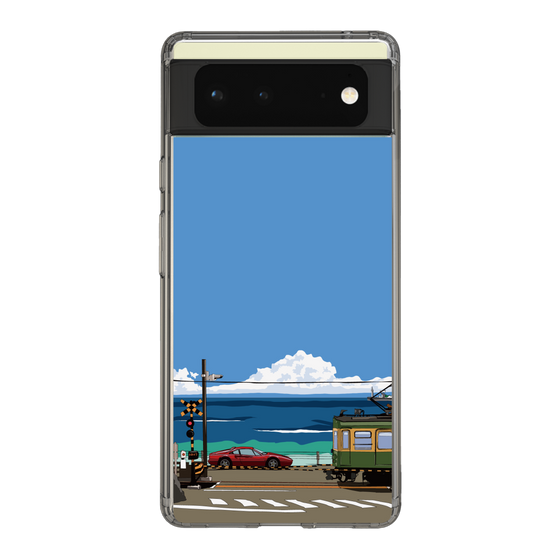 Slim Protection Case［ Studio Alec Shonan Story - Enoden and Ferrari 328GT ］