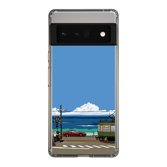 Slim Protection Case［ Studio Alec Shonan Story - Enoden and Ferrari 328GT ］