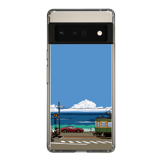 Slim Protection Case［ Studio Alec Shonan Story - Enoden and Ferrari 328GT ］