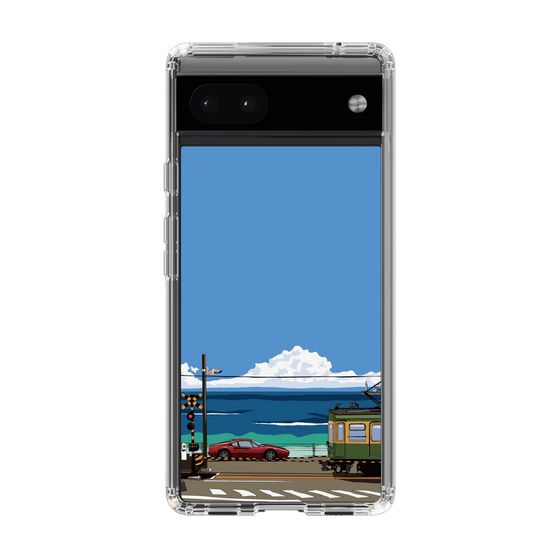 Slim Protection Case［ Studio Alec Shonan Story - Enoden and Ferrari 328GT ］