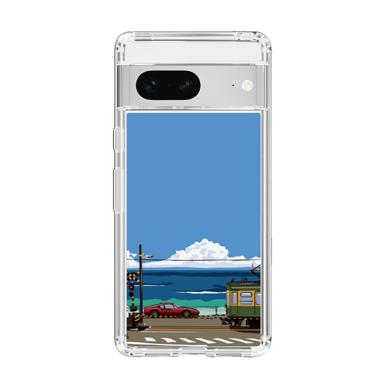 Slim Protection Case［ Studio Alec Shonan Story - Enoden and Ferrari 328GT ］