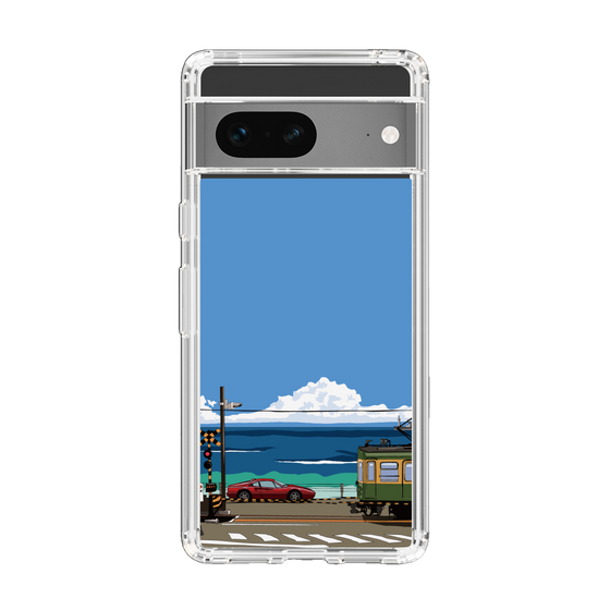 Slim Protection Case［ Studio Alec Shonan Story - Enoden and Ferrari 328GT ］