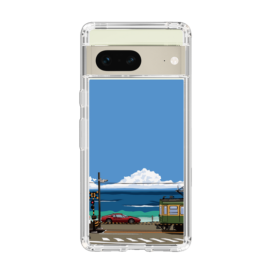 Slim Protection Case［ Studio Alec Shonan Story - Enoden and Ferrari 328GT ］