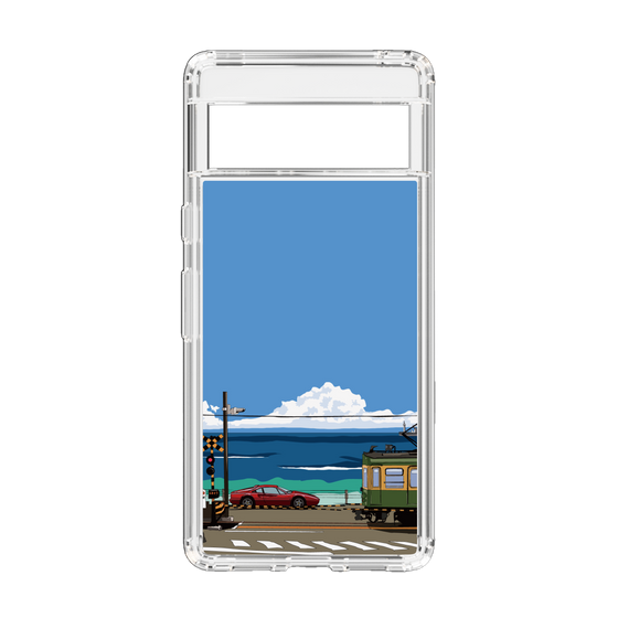 Slim Protection Case［ Studio Alec Shonan Story - Enoden and Ferrari 328GT ］
