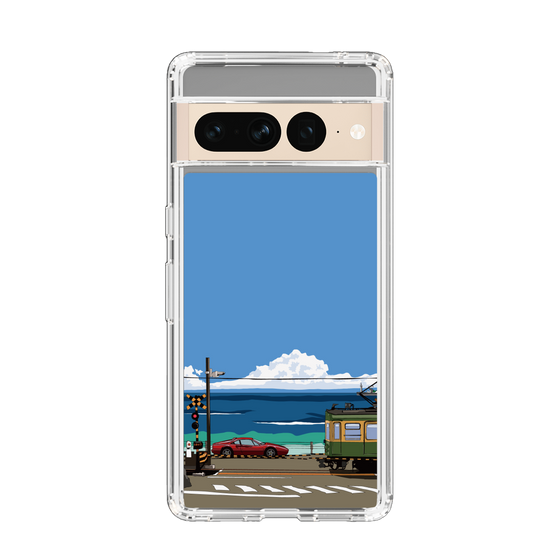 Slim Protection Case［ Studio Alec Shonan Story - Enoden and Ferrari 328GT ］