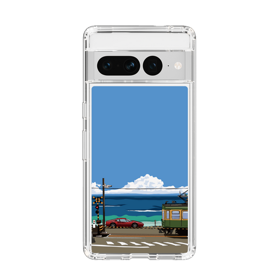 Slim Protection Case［ Studio Alec Shonan Story - Enoden and Ferrari 328GT ］