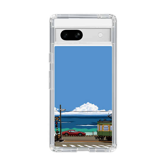 Slim Protection Case［ Studio Alec Shonan Story - Enoden and Ferrari 328GT ］