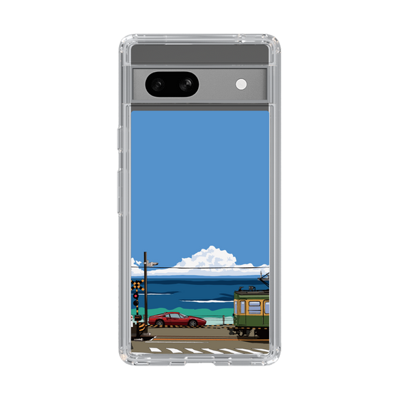 Slim Protection Case［ Studio Alec Shonan Story - Enoden and Ferrari 328GT ］