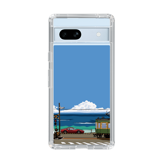 Slim Protection Case［ Studio Alec Shonan Story - Enoden and Ferrari 328GT ］