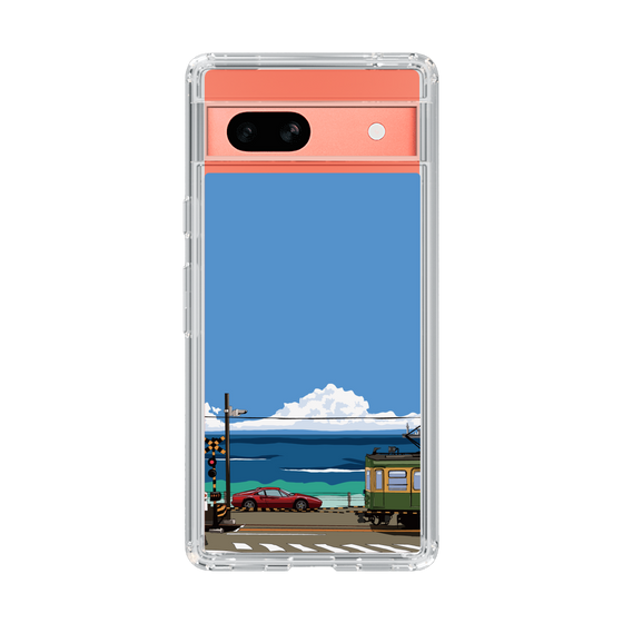 Slim Protection Case［ Studio Alec Shonan Story - Enoden and Ferrari 328GT ］