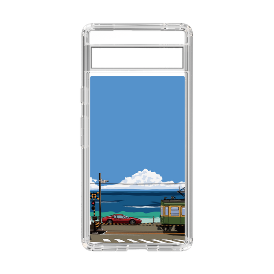 Slim Protection Case［ Studio Alec Shonan Story - Enoden and Ferrari 328GT ］