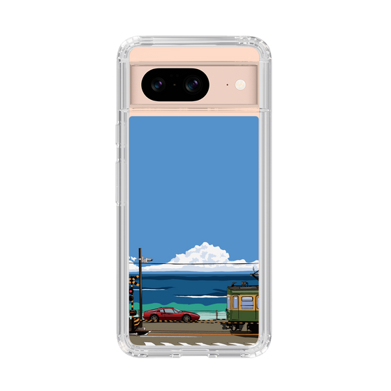 Slim Protection Case［ Studio Alec Shonan Story - Enoden and Ferrari 328GT ］
