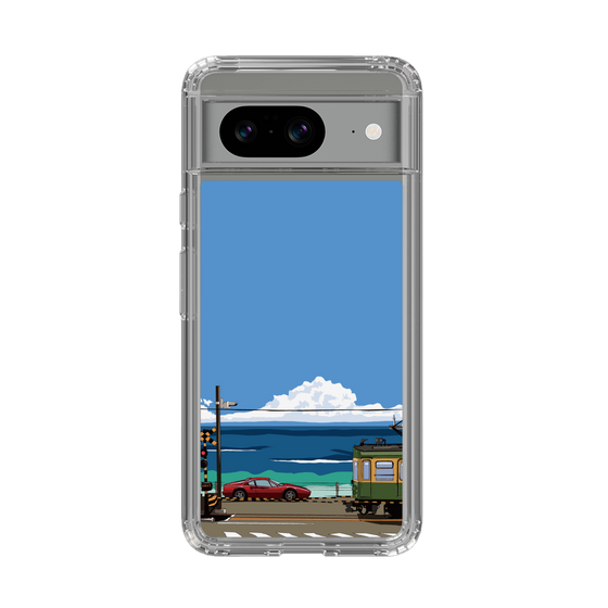 Slim Protection Case［ Studio Alec Shonan Story - Enoden and Ferrari 328GT ］