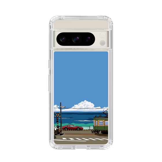 Slim Protection Case［ Studio Alec Shonan Story - Enoden and Ferrari 328GT ］