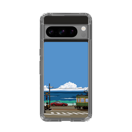Slim Protection Case［ Studio Alec Shonan Story - Enoden and Ferrari 328GT ］