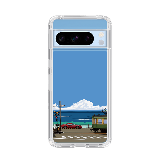 Slim Protection Case［ Studio Alec Shonan Story - Enoden and Ferrari 328GT ］