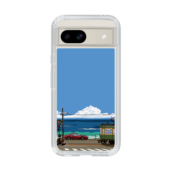 Slim Protection Case［ Studio Alec Shonan Story - Enoden and Ferrari 328GT ］
