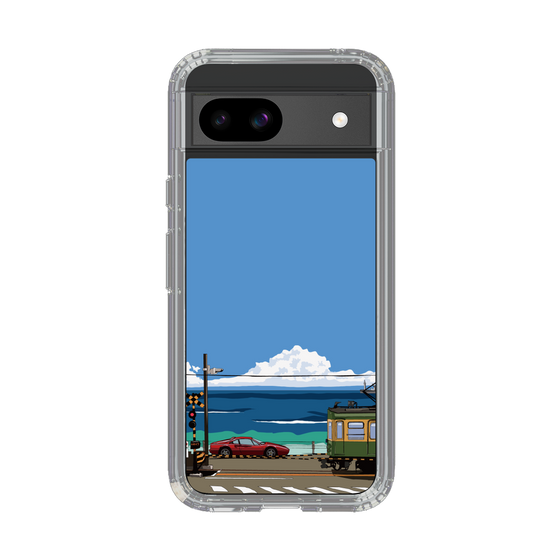Slim Protection Case［ Studio Alec Shonan Story - Enoden and Ferrari 328GT ］