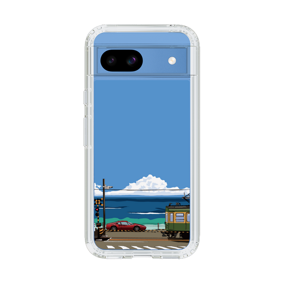 Slim Protection Case［ Studio Alec Shonan Story - Enoden and Ferrari 328GT ］
