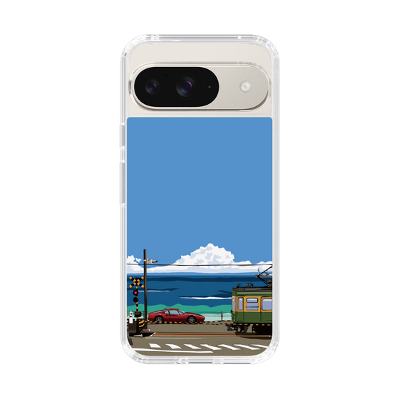 Slim Protection Case［ Studio Alec Shonan Story - Enoden and Ferrari 328GT ］