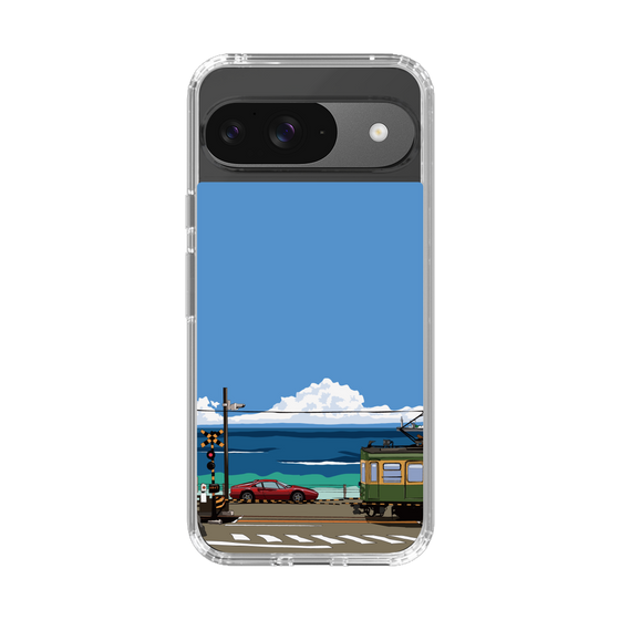 Slim Protection Case［ Studio Alec Shonan Story - Enoden and Ferrari 328GT ］