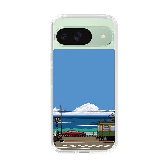 Slim Protection Case［ Studio Alec Shonan Story - Enoden and Ferrari 328GT ］