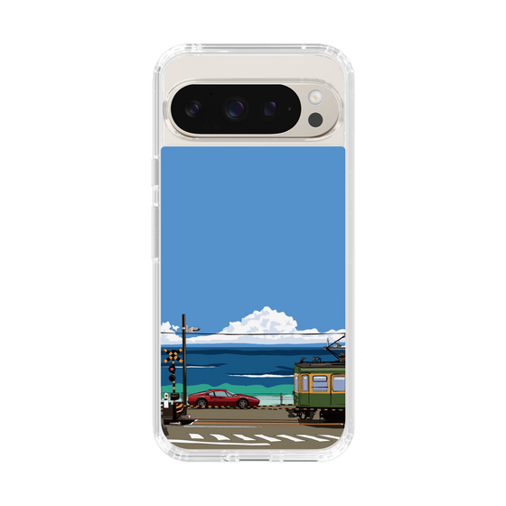 Slim Protection Case［ Studio Alec Shonan Story - Enoden and Ferrari 328GT ］