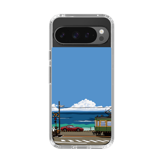 Slim Protection Case［ Studio Alec Shonan Story - Enoden and Ferrari 328GT ］