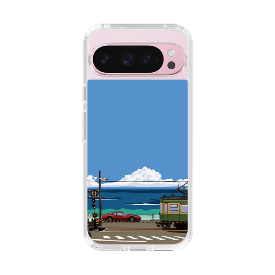 Slim Protection Case［ Studio Alec Shonan Story - Enoden and Ferrari 328GT ］