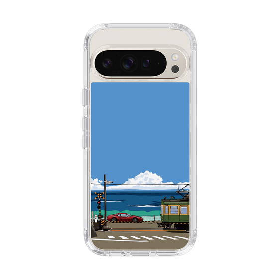 Slim Protection Case［ Studio Alec Shonan Story - Enoden and Ferrari 328GT ］