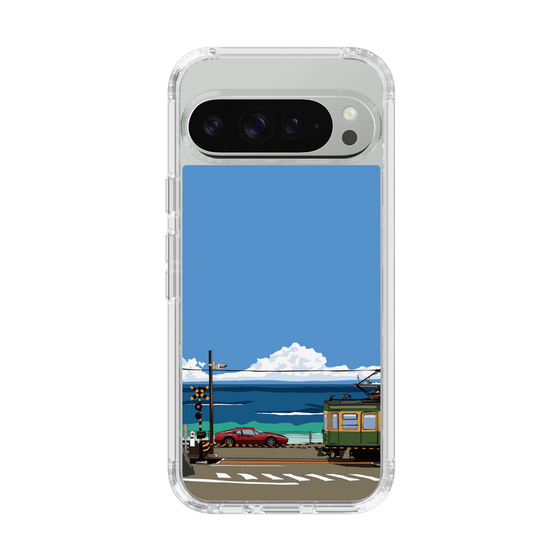 Slim Protection Case［ Studio Alec Shonan Story - Enoden and Ferrari 328GT ］