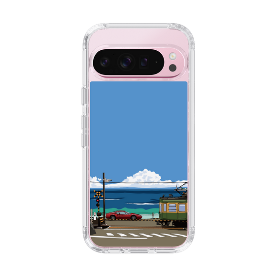 Slim Protection Case［ Studio Alec Shonan Story - Enoden and Ferrari 328GT ］