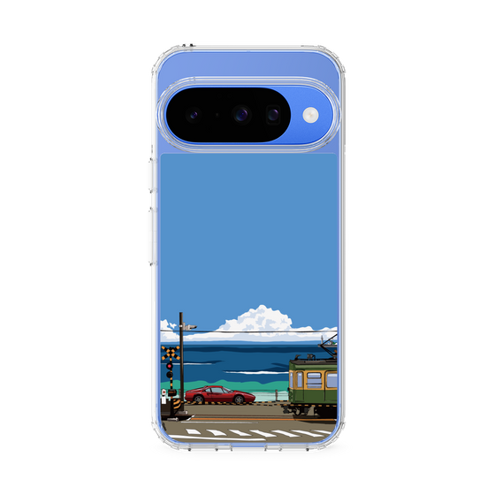 Slim Protection Case［ Studio Alec Shonan Story - Enoden and Ferrari 328GT ］