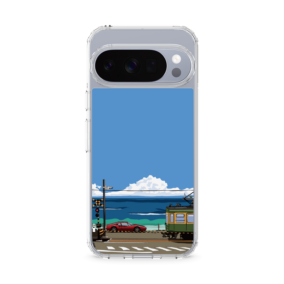 Slim Protection Case［ Studio Alec Shonan Story - Enoden and Ferrari 328GT ］