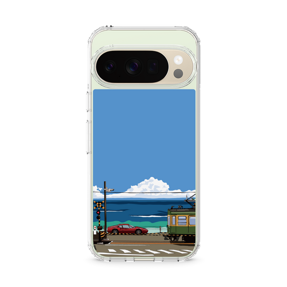 Slim Protection Case［ Studio Alec Shonan Story - Enoden and Ferrari 328GT ］