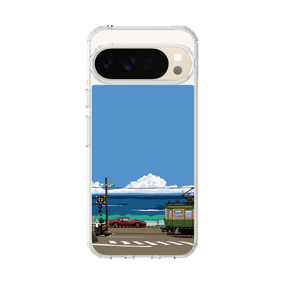 Slim Protection Case［ Studio Alec Shonan Story - Enoden and Ferrari 328GT ］
