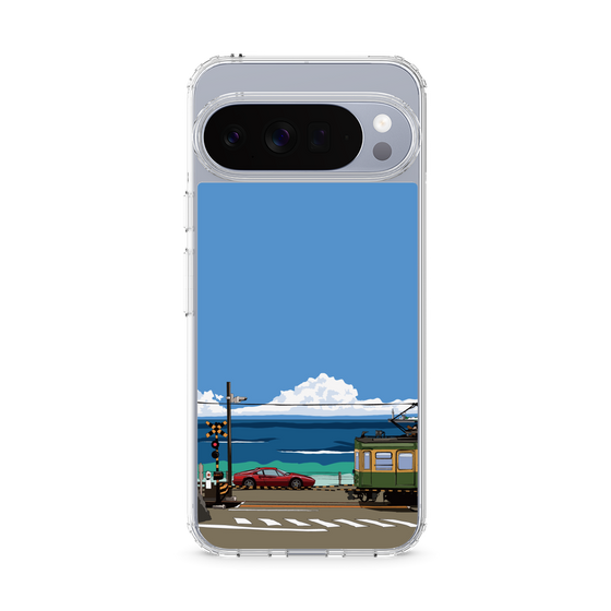 Slim Protection Case［ Studio Alec Shonan Story - Enoden and Ferrari 328GT ］