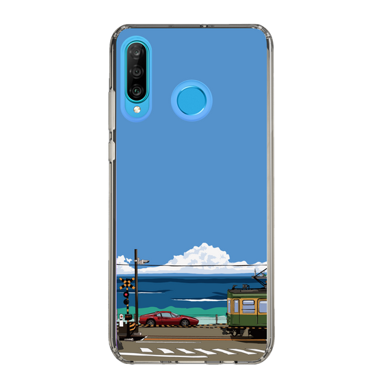 Slim Protection Case［ Studio Alec Shonan Story - Enoden and Ferrari 328GT ］