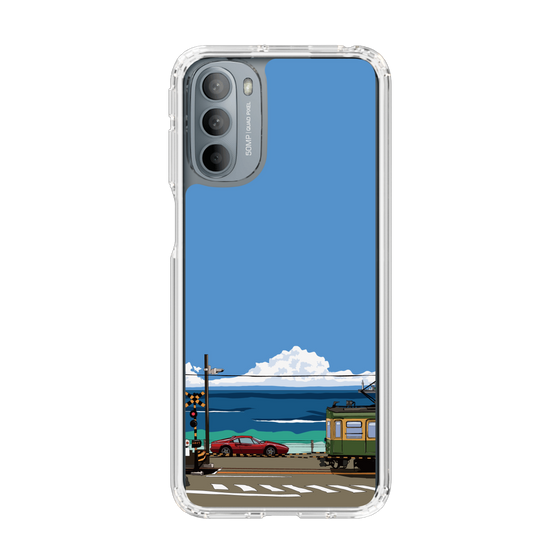 Slim Protection Case［ Studio Alec Shonan Story - Enoden and Ferrari 328GT ］