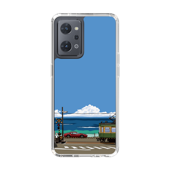 Slim Protection Case［ Studio Alec Shonan Story - Enoden and Ferrari 328GT ］