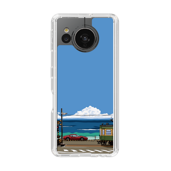 Slim Protection Case［ Studio Alec Shonan Story - Enoden and Ferrari 328GT ］