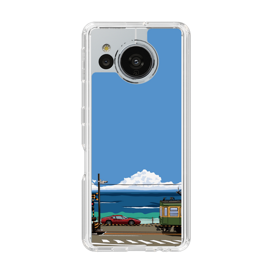 Slim Protection Case［ Studio Alec Shonan Story - Enoden and Ferrari 328GT ］