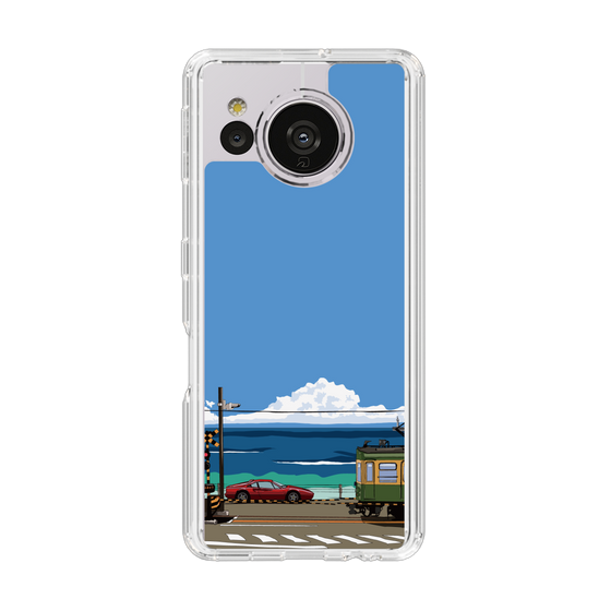 Slim Protection Case［ Studio Alec Shonan Story - Enoden and Ferrari 328GT ］
